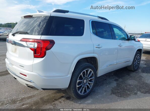 1GKKNXLS6LZ111138 2020 GMC ACADIA White Հետևի աջ