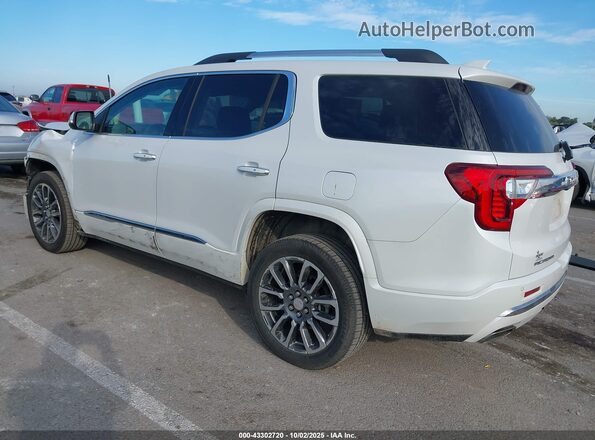 1GKKNXLS6LZ111138 2020 GMC ACADIA White Հետևի ձախ
