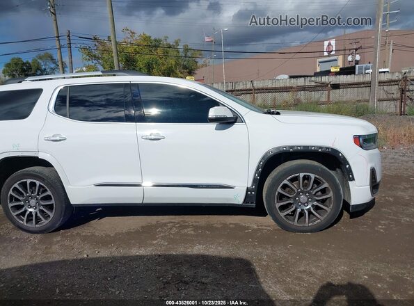 1GKKNXLS8LZ227456 2020 GMC ACADIA White Вид задньої частини салону