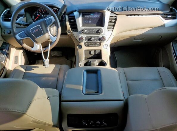 1GKS1BKC4LR263976 2020 GMC YUKON Black წინა პანელის ხედი
