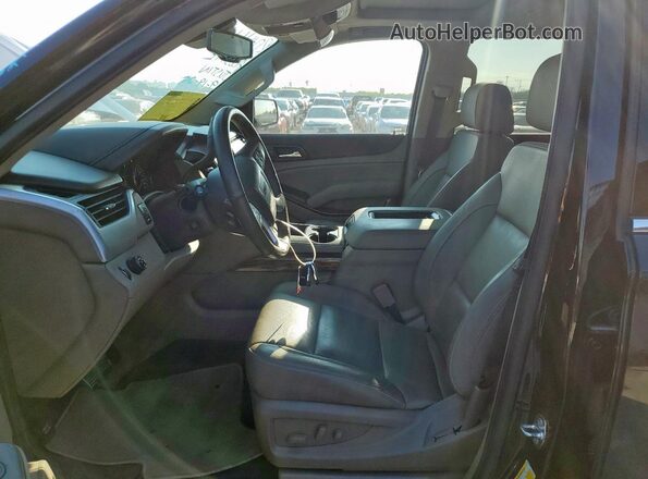 1GKS1BKC4LR263976 2020 GMC YUKON Black წინა სალონის ხედი