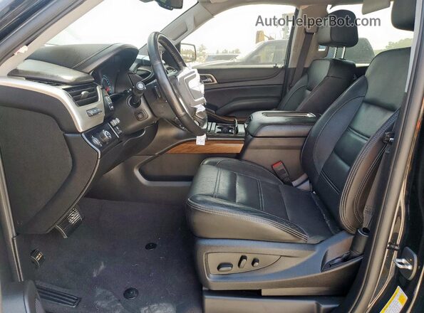 1GKS1HKJ2LR117402 2020 GMC YUKON Черный Вид салона спереди