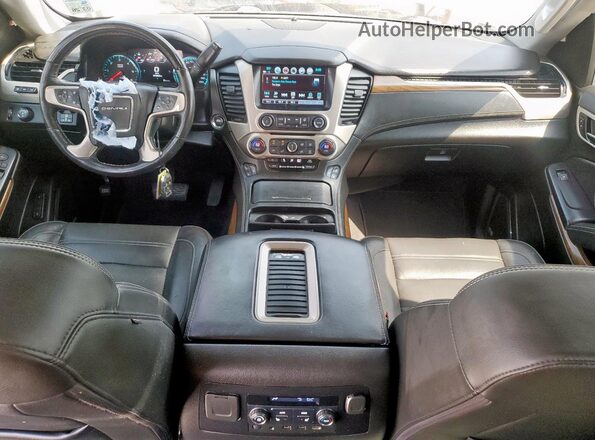 1GKS1HKJ2LR117402 2020 GMC YUKON Черный Вид панели приборов