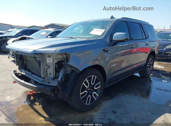 1GKS2CKD2MR315392 2021 GMC YUKON Gray წინა მარცხენა ხედი სამი მეოთხედიდან