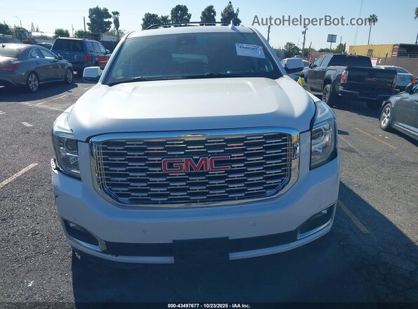 1GKS2CKJ0LR155405 2020 GMC YUKON White Instrument cluster view