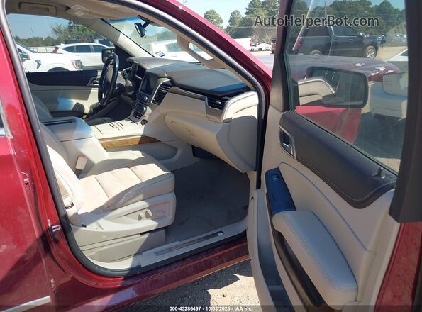 1GKS2CKJ5LR127597 2020 GMC YUKON Burgundy Вид салону спереду