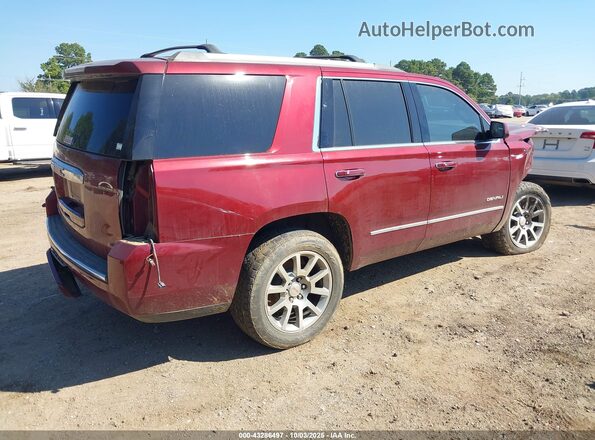 1GKS2CKJ5LR127597 2020 GMC YUKON Burgundy Задня права чверть