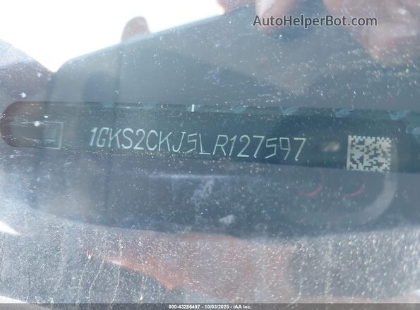 1GKS2CKJ5LR127597 2020 GMC YUKON Burgundy Вид підкапотного простору