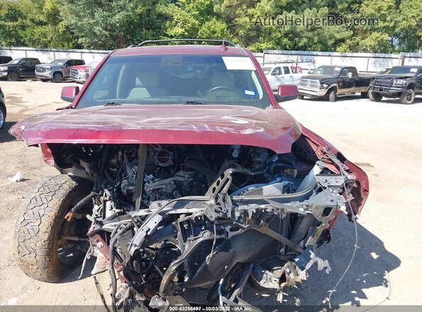 1GKS2CKJ5LR127597 2020 GMC YUKON Burgundy Вид щитка приладів
