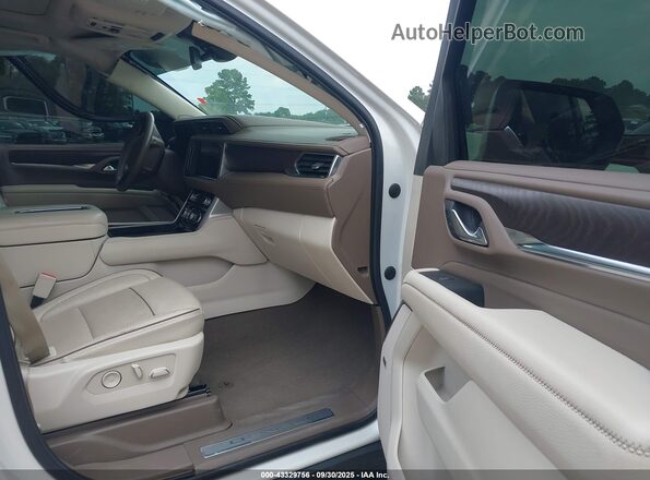 1GKS2DKL7NR141298 2022 GMC YUKON White Вид салону спереду