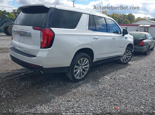1GKS2DKLXPR545649 2023 GMC YUKON White Trasero derecho