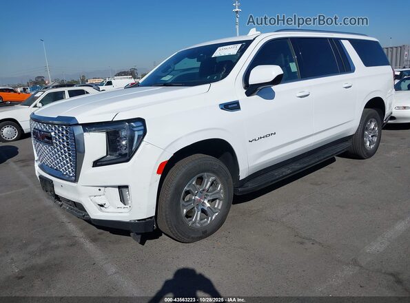 1GKS2FET4RR381874 2024 GMC YUKON White Առջևի ձախ երեք քառորդ տեսարան