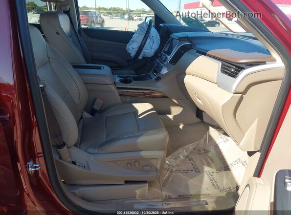 1GKS2GKC6LR148239 2020 GMC YUKON Red Front interior view