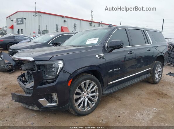 1GKS2JKL0PR563107 2023 GMC YUKON Black წინა მარცხენა ხედი სამი მეოთხედიდან