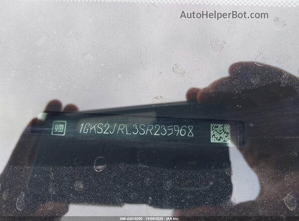 1GKS2JRL3SR235968 2025 GMC YUKON Black 