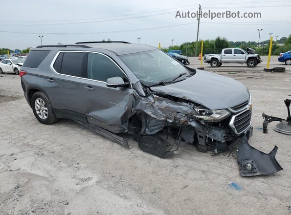 1GNERGKW2LJ318827 2020 CHEVROLET TRAVERSE Gray Front right