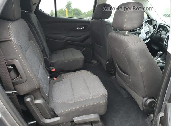 1GNERGKW2LJ318827 2020 CHEVROLET TRAVERSE Gray Rear interior view