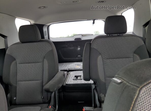 1GNERGKW2LJ318827 2020 CHEVROLET TRAVERSE Gray Rear seats view
