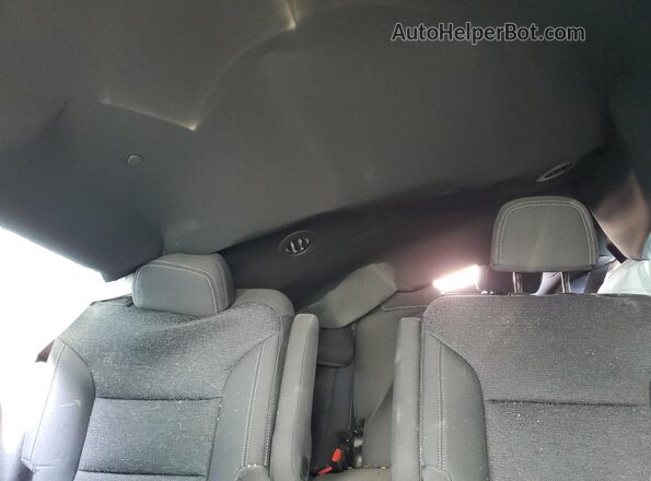 1GNERGRS1SJ277317 2025 CHEVROLET TRAVERSE Black Widok tylnych siedzeń