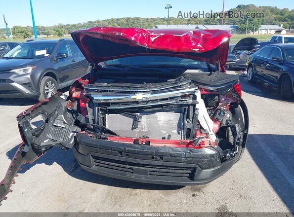 1GNERGRS1SJ277589 2025 CHEVROLET TRAVERSE Red Front view