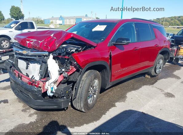 1GNERGRS1SJ277589 2025 CHEVROLET TRAVERSE Red Front left