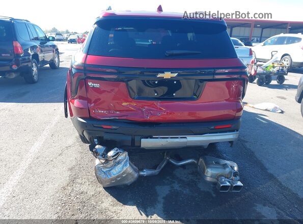 1GNERGRS1SJ277589 2025 CHEVROLET TRAVERSE Red 