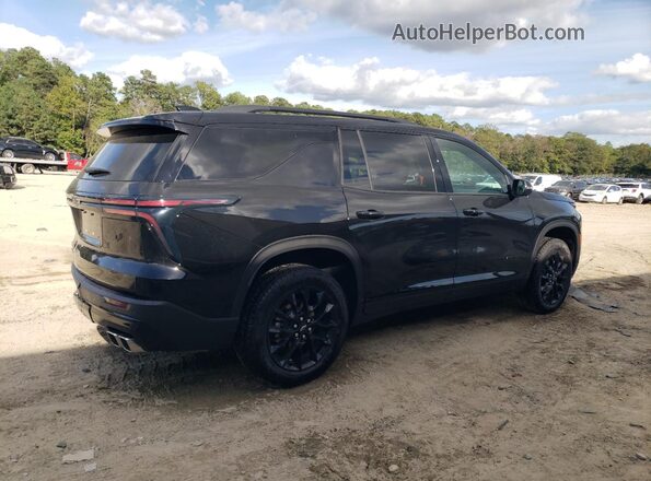 1GNERGRS4SJ308883 2025 CHEVROLET TRAVERSE Black Trasero derecho