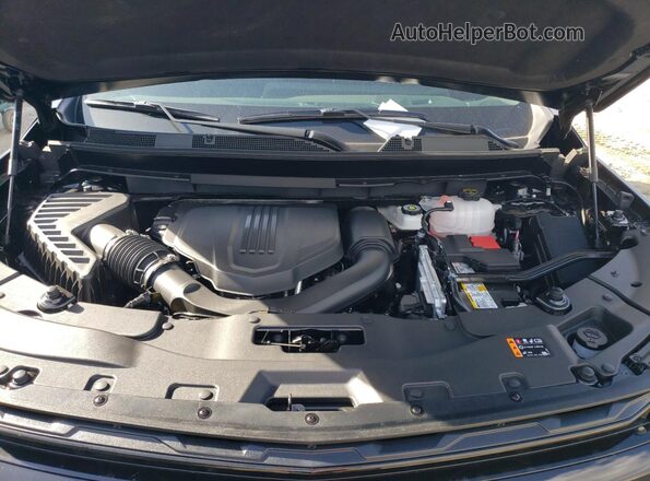 1GNERGRS4SJ308883 2025 CHEVROLET TRAVERSE Black Vista del compartimento del motor