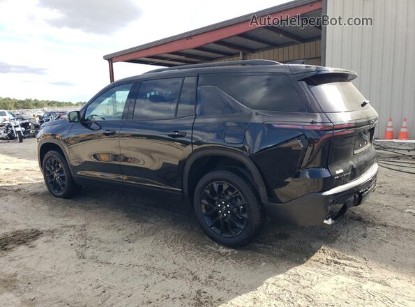 1GNERGRS4SJ308883 2025 CHEVROLET TRAVERSE Black Trasero izquierdo