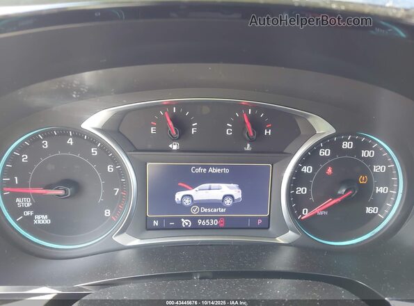 1GNERHKW2LJ146367 2020 CHEVROLET TRAVERSE Black Vista de los asientos traseros