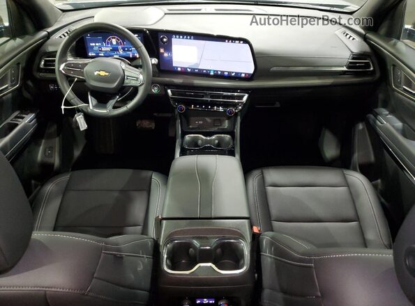 1GNEVGKS1TJ137288 2026 CHEVROLET TRAVERSE Gray Առջևի վահանակի տեսք