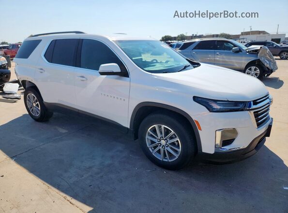 1GNEVGKW1NJ149981 2022 CHEVROLET TRAVERSE White Delantero derecho