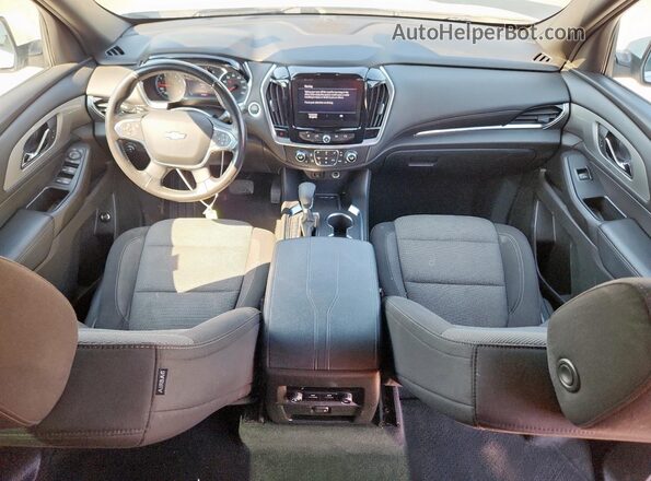 1GNEVGKW1NJ149981 2022 CHEVROLET TRAVERSE White Vista del salpicadero