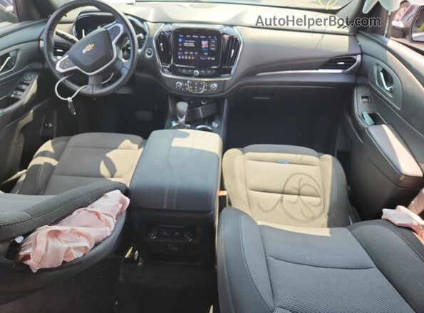 1GNEVGKW1PJ145867 2023 CHEVROLET TRAVERSE Синий Вид панели приборов