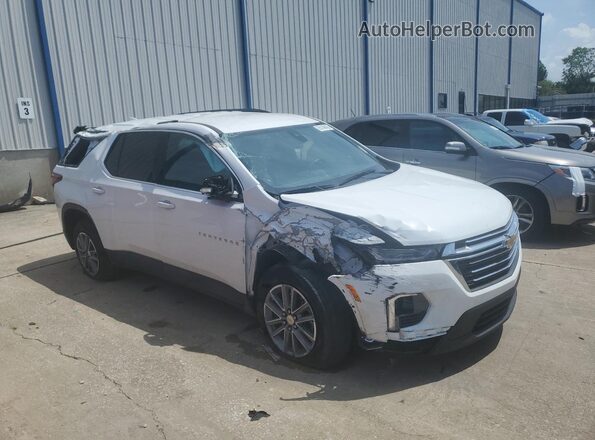 1GNEVGKWXPJ142935 2023 CHEVROLET TRAVERSE Белый Передняя правая четверть