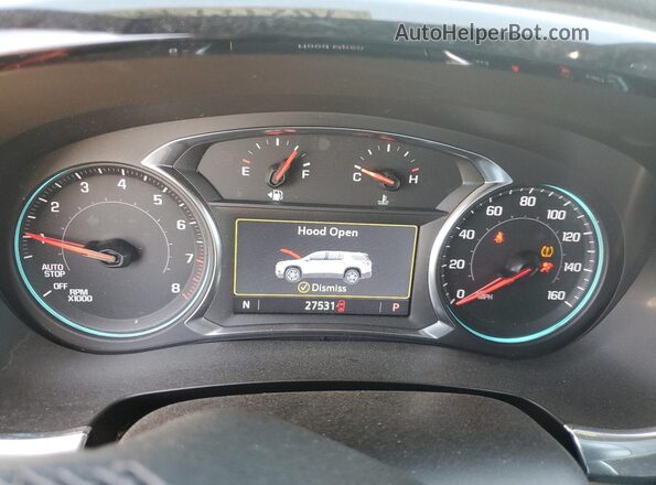 1GNEVGKWXPJ290728 2023 CHEVROLET TRAVERSE Black Սարքավորումների վահանակի տեսք