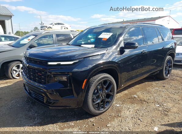 1GNEVLRS0SJ272582 2025 CHEVROLET TRAVERSE Черный Передняя левая четверть