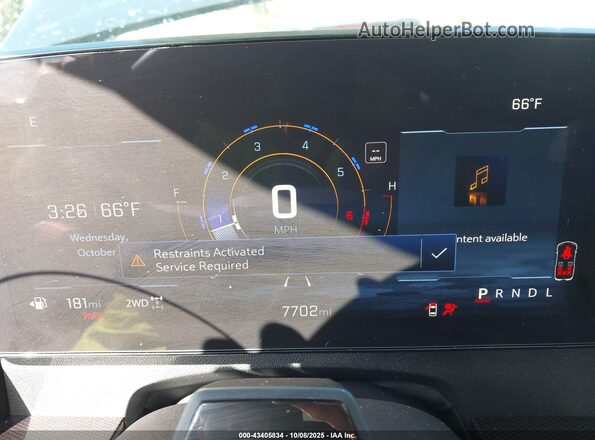1GNEVLRS0SJ272582 2025 CHEVROLET TRAVERSE Черный Вид задних сидений
