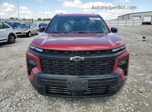 1GNEVLRS1SJ273224 2025 CHEVROLET TRAVERSE Red Vista frontal