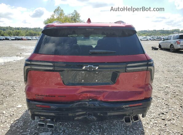 1GNEVLRS1SJ273224 2025 CHEVROLET TRAVERSE Red Vista trasera
