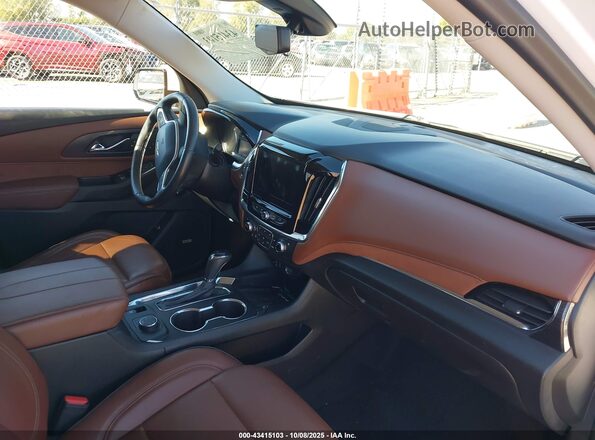 1GNEVNKW4LJ270845 2020 CHEVROLET TRAVERSE White Front interior view