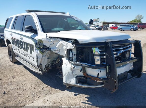 1GNLCDEC4LR240268 2020 CHEVROLET TAHOE White Front view