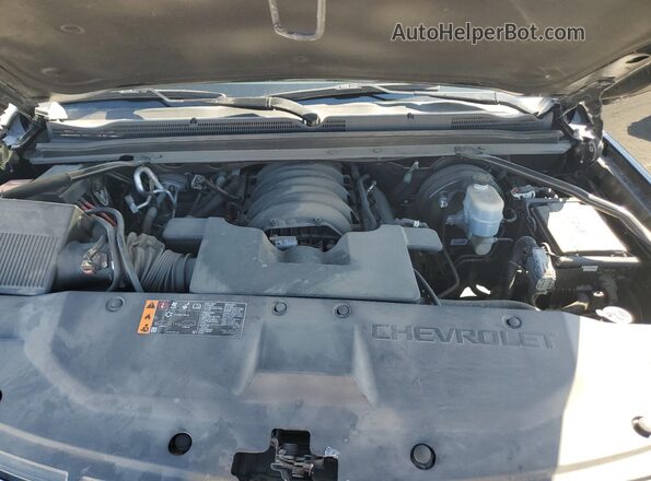 1GNSCAKC1LR189763 2020 CHEVROLET TAHOE Black Engine compartment view