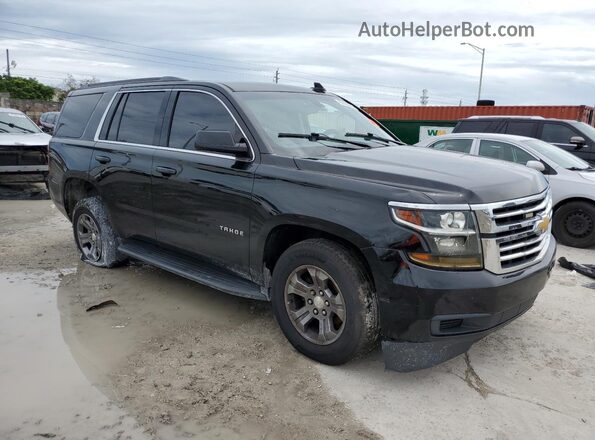 1GNSCAKC2JR392304 2018 CHEVROLET TAHOE Black 