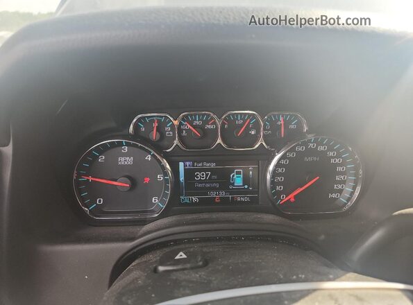1GNSCAKC8LR295675 2020 CHEVROLET TAHOE Синий Вид щитка приборов