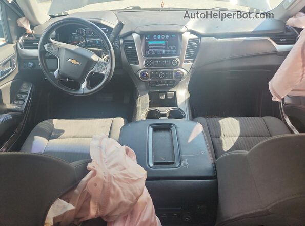 1GNSCAKC8LR295675 2020 CHEVROLET TAHOE Синий Вид панели приборов
