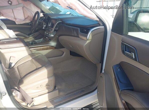 1GNSCBKC5KR264386 2019 CHEVROLET TAHOE White Widok wnętrza z przodu