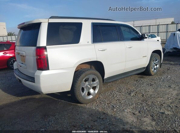 1GNSCBKC5KR264386 2019 CHEVROLET TAHOE White Tył prawy