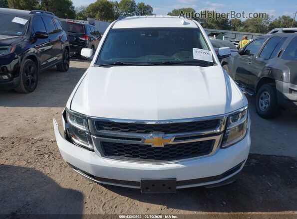 1GNSCBKC5LR142273 2020 CHEVROLET TAHOE Белый Вид задней части салона