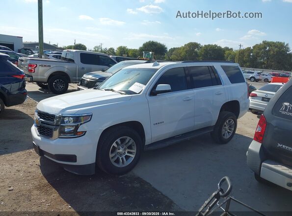 1GNSCBKC5LR142273 2020 CHEVROLET TAHOE Белый 